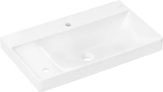 Hansgrohe Waschtisch Xelu Q 800x480 mm m.Ablage li.2 Hahnlöcher o.Überlauf weiß, 60320450 60320450