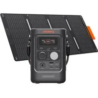 Jackery Explorer 300D tragbare Powerstation 288Wh LFP-Batterie, 300W DC Power, 2x USB-C bis 140W, Powerbank für Camping, Reisen & Wohnmobile 15000 mAh (12 V), Solargenerator mit 40W Mini Solarpanel