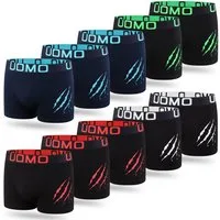 L&K Boxershorts 1104-1121 (10er-Pack) Herren Boxershorts mit tollem Motiven