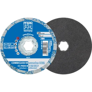 PFERD TOOLS COMBICLICK verpresste Vliesronde CC PNER Mittehart - 42002156