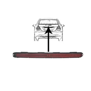 Van Wezel Zusatzbremsleuchte Mercedes E-Klasse W211