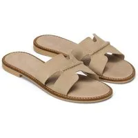 Marc O'Polo Babette Pantolette Sommerschuh, Urlaubsschuh mit kleinem Blockabsatz