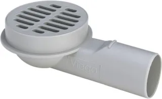 Viega Balkon-/Terrassenablauf Advantix 4941.5 in 70mm Kunststoff grau 144319