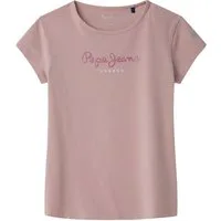 Pepe Jeans T-Shirt Mädchen T-Shirt 1er Pack Baumwollmischung (Packung, 1er Pack)
