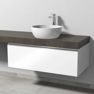 Sanipa Waschtischunterbau mit Auszug 2morrow (L2325) 340x1000x520 Weiß-Glanz, L232578 L232578
