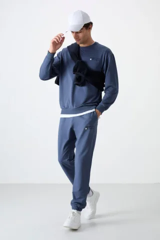 Herren Oversize Sweatshirt- und Hosen-Set