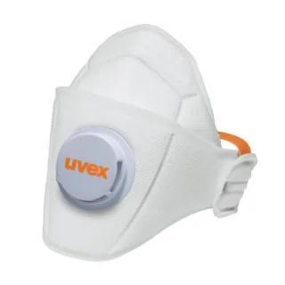 Faltmaske uvex silv-Air premium 5210 FFP2, 15-Stück weiß - 8735210