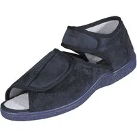 Pimed! Verbandsandale 37273, marine, Therapieschuh, ideal für Diabetiker Klettschuh Weitenregulierung durch starken Klettverschluss