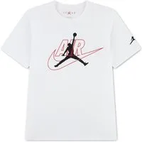 Jordan T-Shirt AIR SWOOSH JM SS TEE mit markantem Jumpman-über-Swoosh-Motiv, Kurzarmdesign