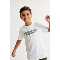 Abercrombie Kids T-Shirt AFB CINDER BLOCK TEE mit Frontprint, for boys