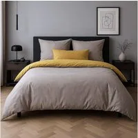 TRAUMSCHLAF Bettwäsche Texture, Mako Satin, 2 teilig, Mako-Satin mit sehr feiner Struktur