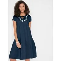 bonprix Tunikakleid für entspannten Look, aus Baumwolle, in A-Linie