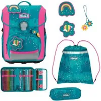 Scout Schulranzen Neo Set 4-teilig (Set, 4-tlg)