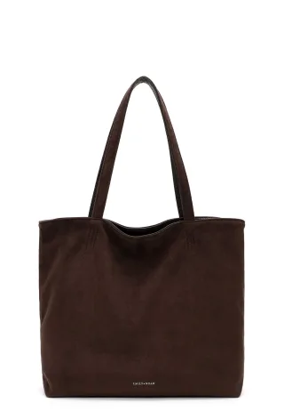EMILY & NOAH - Shopper E&N Eva Suede brown 200 - Gr. - OS