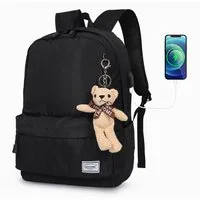 TAN.TOMI Schulrucksack Schulrucksäcke Schule Mädchen Laptop-Rucksack Laptop Fach (Sportrucksack Mit USB-Anschluss Anti-Diebstahl), Rucksäcke Schulrucksack Reiserucksack Arbeitsrucksack