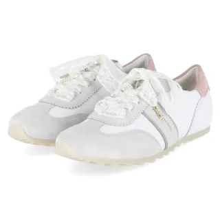 Paul Green Sneaker - Gr. 37 - Weiß - Leder & Textil