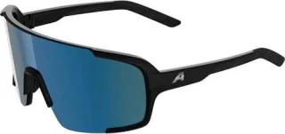Alpina Lumin Sportbrille black matt/mirror blue one size