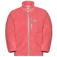 Jack Wolfskin Fleecejacke ICE CURL JACKET K mit Eingrifftaschen und Brusttaschen, atmungsaktiv, winddicht