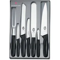 Victorinox Messer-Set Victorinox Küchengarnitur 7tlg., Nylon schwarz
