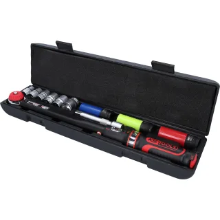 KS Tools 1/2"ERGOTORQUEprecision Drehmomentschlüssel-Satz, 20-200Nm, 11-tlg - 516.2400