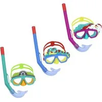 Bestway Schnorchel AquaPals™ (Set, 1 St., Inkl. 1x Tauchmaske & 1x Schnorchel), 100% latexfrei