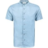 NO EXCESS Leinenhemd Hemd Kurzarm - No Excess Shirt Short Sleeve Granddad