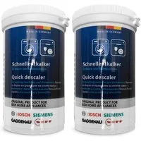 BOSCH Schnellentkalker 00311919 Entkalker (2-St. für Waschmaschine Geschirrspüler)
