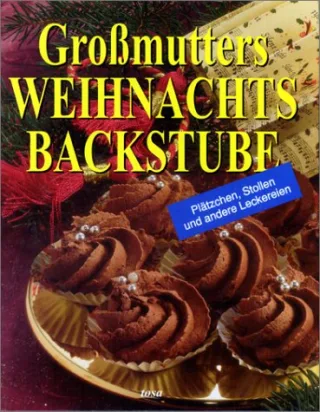 Großmutters Weihnachtsbackstube. Plätzchen Stollen und andere Leckereien