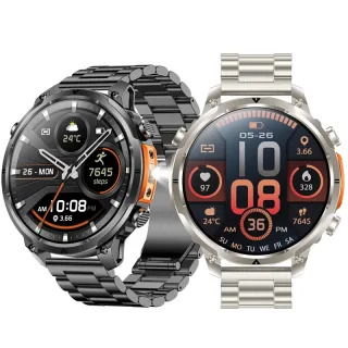 MK100 1.7-inch HD Screen GPS Built-in Flashlight Altitude and Air Pressure 720mAh Massive Battery bluetooth Call Heart R