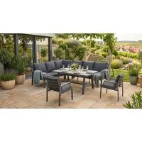 Primaster Gartenlounge-Set Primaster Gartenmöbel-Set Girona 8 Personen, Witterungsbeständig