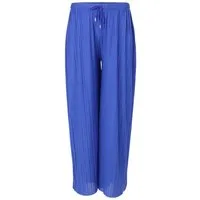 malito more than fashion Palazzohose Damen Plissee-Hose 883 Plissee Schlupfhose mit elastischem Bund 883