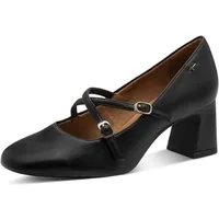 Tamaris Spangenpumps, Blockabsatz, Abendschuh, Festtagsschuh mit verstellbaren Schnallen