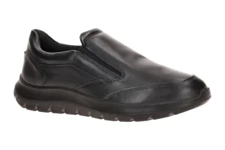 Ecco 57182401001 CITY STRIDE SLIP-ON Herrenschuhe schwarz uni - bequeme Halbs...