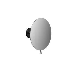 emco Kosmetikspiegel round mit glue system, 3-fach, rund, D: 200 mm, schwarz, 109413338 109413338