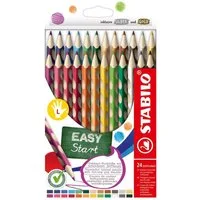 STABILO Filzstift STABILO EASY Colors Dreikant-Buntstift - Linkshänder - 24er Etui