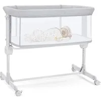 Onasti Beistellbett 2-in-1 höhenverstellbares Babybett mit Matratze