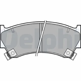 Delphi Bremsbel?ge vorne Nissan Almera 1 N15