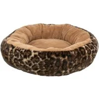 TRIXIE Hundebett Bett Leo - hellbraun/braun - ø 50 cm