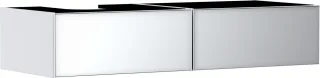 Hansgrohe Xevolos E Waschtischunterschrank Mattweiß 1370/550 mit 2 Schubkästen für Konsole mit Aussc 54319320