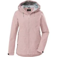 Killtec Funktionsjacke KOS 62 WMN JCKT Leichte, wasserdichte Damenjacke mit verstellbarer Kapuze