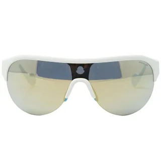 Moncler ML0049 21C OO Weisse Sonnenbrille