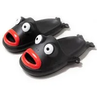 Corimori Frosch Badeschuhe, Badelatschen Damen und Herren Badeschuh (Packung, Geschenk) rutschfeste Hausschuhe mit ultraweicher Eva-Sohle, EU Größe 40-41