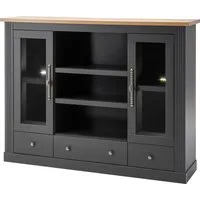 OTTO home Highboard Westminster S (Höhe ca. 122cm), im angesagten Landhaus-Look