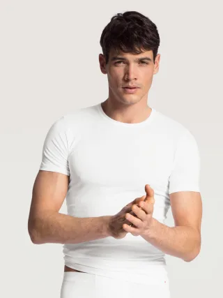 CALIDA - HERREN T-Shirt weiss - Gr. - M