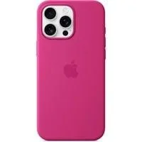 Silikon Case mit MagSafe, Handyhülle fuchsia, iPhone 16 Pro Max