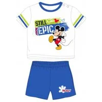 Disney Mickey Mouse Shirt & Hose Babymode 'Still Epic', Mickey Mouse Motiv, Kurzarmshirt & kurze Hose (Set, 2-tlg)