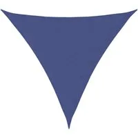 vidaXL Sonnensegel Sonnensegel Oxford-Gewebe Dreieckig 3,6x3,6x3,6 m Blau, (1-tlg)