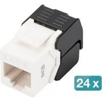CAT 6 Keystone Modul, ungeschirmt - 24 Stk., Keystone-Modul
