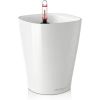 Lechuza® Blumentopf Pflanztopf Deltini weiß hochglanz