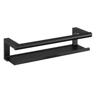 Cosmic Architect s+ Seifenkorb 35,5x11,5x9CM, SOFT BLACK (schwarz matt), 2353649 WJC235A0049036